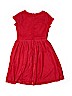 Gymboree 100% Polyester Solid Red Dress Size 8 - photo 2