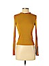 Zara Yellow Long Sleeve Top Size S - photo 1