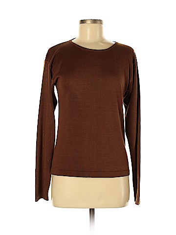 Henri Bendel Long Sleeve Silk Top (view 1)