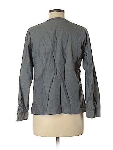 Ann Taylor Long Sleeve Button-Down Shirt (view 2)