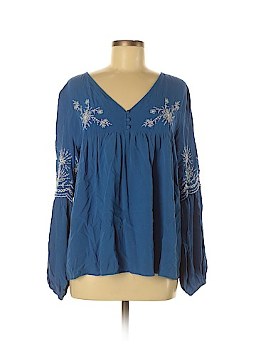 Ann Taylor LOFT Long Sleeve Blouse (view 1)