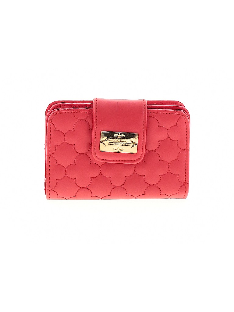 NANETTE Nanette Lepore 100% Pvc Solid Red Wallet One Size - 70% off ...