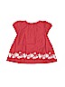 Baby Gap 100% Cotton Red Dress Size 3-6 mo - photo 2