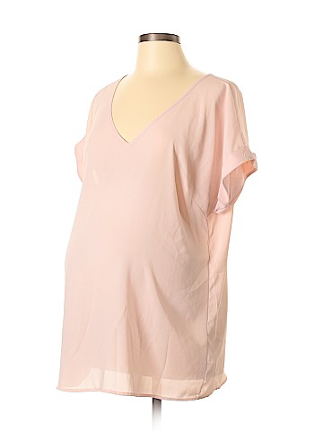 Motherhood Short Sleeve Blouse (view 1)