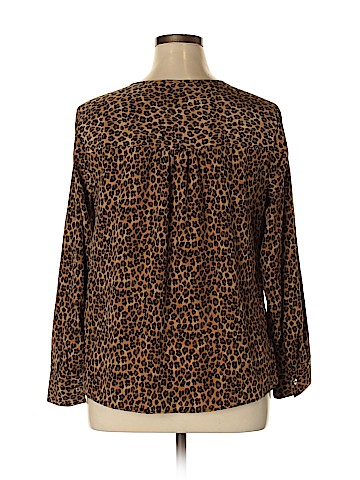 Dana Buchman Long Sleeve Blouse (view 2)
