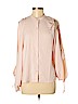 7 For All Mankind 100% Polyester Pink Long Sleeve Blouse Size M - photo 1
