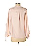7 For All Mankind 100% Polyester Pink Long Sleeve Blouse Size M - photo 2