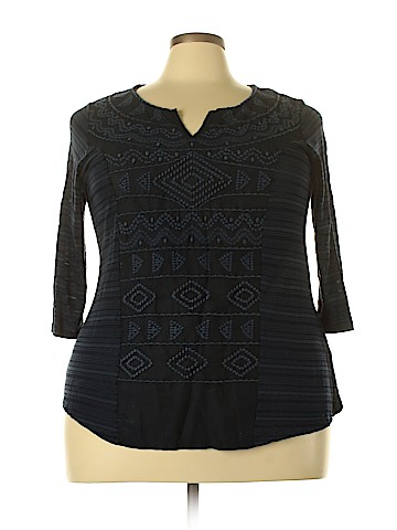 Lucky Brand 3/4 Sleeve Top (view 1)