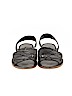 Aerin 100% Leather Black Sandals Size 7 1/2 - photo 2