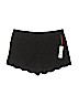 Elle 100% Polyester Black Shorts Size 14 - photo 1