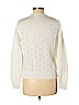 Point Sur 100% Cotton White Pullover Sweater Size M - photo 2