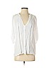 Cleobella 100% Rayon White 3/4 Sleeve Blouse Size S - photo 1