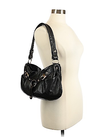 B Makowsky Leather Shoulder Bag (view 2)