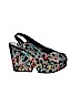 Robert Clergerie Pink Wedges Size EU 37 1/2 - photo 1