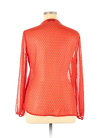 a.n.a. A New Approach Long Sleeve Blouse (view 2)