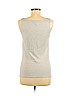 Alfani Gray Sleeveless Silk Top Size M (petite) - photo 2