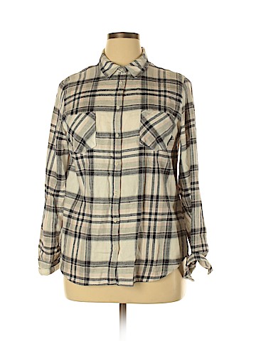 Merona Long Sleeve Button-Down Shirt (view 1)