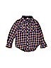 Baby Gap 100% Cotton Plaid Blue Long Sleeve Button-Down Shirt Size 5T - photo 1