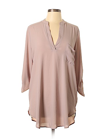 Lush 3/4 Sleeve Blouse (view 1)