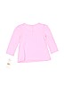 Kids Headquarters 100% Cotton Pink Long Sleeve T-Shirt 9-12 MO / 12 MO - photo 2
