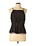 Armani Collezioni 100% Polyester Black Sleeveless Blouse Size 12 - photo 1
