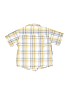 Carter's 100% Cotton Yellow Short Sleeve Button-Down Shirt Size 2T - photo 2