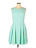 Kate Spade New York 100% Polyester Green Casual Dress Size 14 - photo 1
