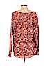 Calypso St. Barth 100% Silk Red Long Sleeve Silk Top Size S - photo 2