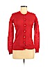Ann Taylor 100% Merino Extra Fine Wool Red Wool Cardigan Size XXS (petite) - photo 1