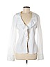 Armani Collezioni White Long Sleeve Button-Down Shirt Size 10 - photo 1