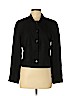 Doncaster 100% Silk Black Silk Blazer Size 6 - photo 1