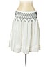 BCBGMAXAZRIA 100% Cotton White Casual Skirt Size L - photo 1