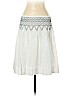 BCBGMAXAZRIA 100% Cotton White Casual Skirt Size L - photo 2