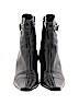 Prada 100% Leather Black Ankle Boots Size EU 39 - photo 2