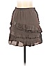 Banana Republic 100% Silk Gray Silk Skirt Size 00 (petite) - photo 1