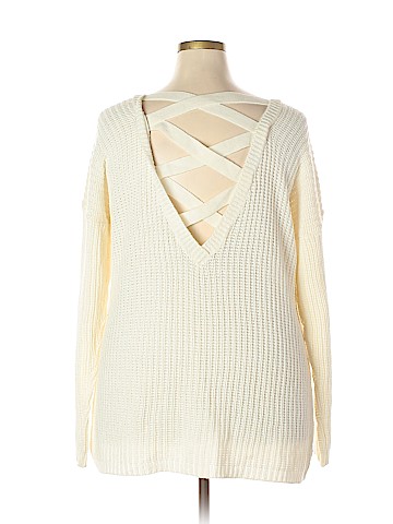 No Comment Pullover Sweater (view 2)