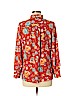 Ann Taylor LOFT 100% Polyester Red Long Sleeve Blouse Size M (petite) - photo 2
