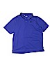 Adidas 100% Polyester Blue Short Sleeve Polo Size L (youth) - photo 1