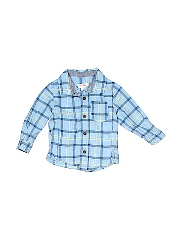 Cat & Jack Long Sleeve Button-Down Shirt (view 1)