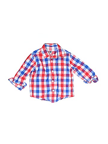 Janie and Jack Long Sleeve Button-Down Shirt (view 1)