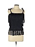 Moschino Jeans Black Sleeveless Blouse Size EU (IT) 46 / US 10 - photo 1