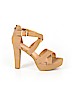 Top Moda Tan Heels Size 9 - photo 1