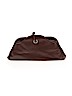 Rodo Brown Leather Clutch One size - photo 2