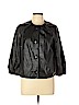 Vince. 100% Leather Black Leather Jacket Size L - photo 1