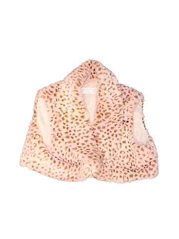 Greggy Girl Faux Fur Vest (view 1)