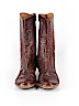 Born 100% Leather Brown Boots Size 7 - photo 2