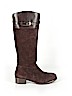 Tory Burch Burgundy Boots Size 9 1/2 - photo 1