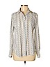 Ann Taylor LOFT 100% Polyester White Long Sleeve Blouse Size S - photo 1