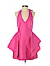 Halston Heritage Pink Cocktail Dress Size 4 - photo 1
