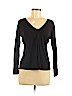 Vince. 100% Viscose Black Long Sleeve Top Size M - photo 1